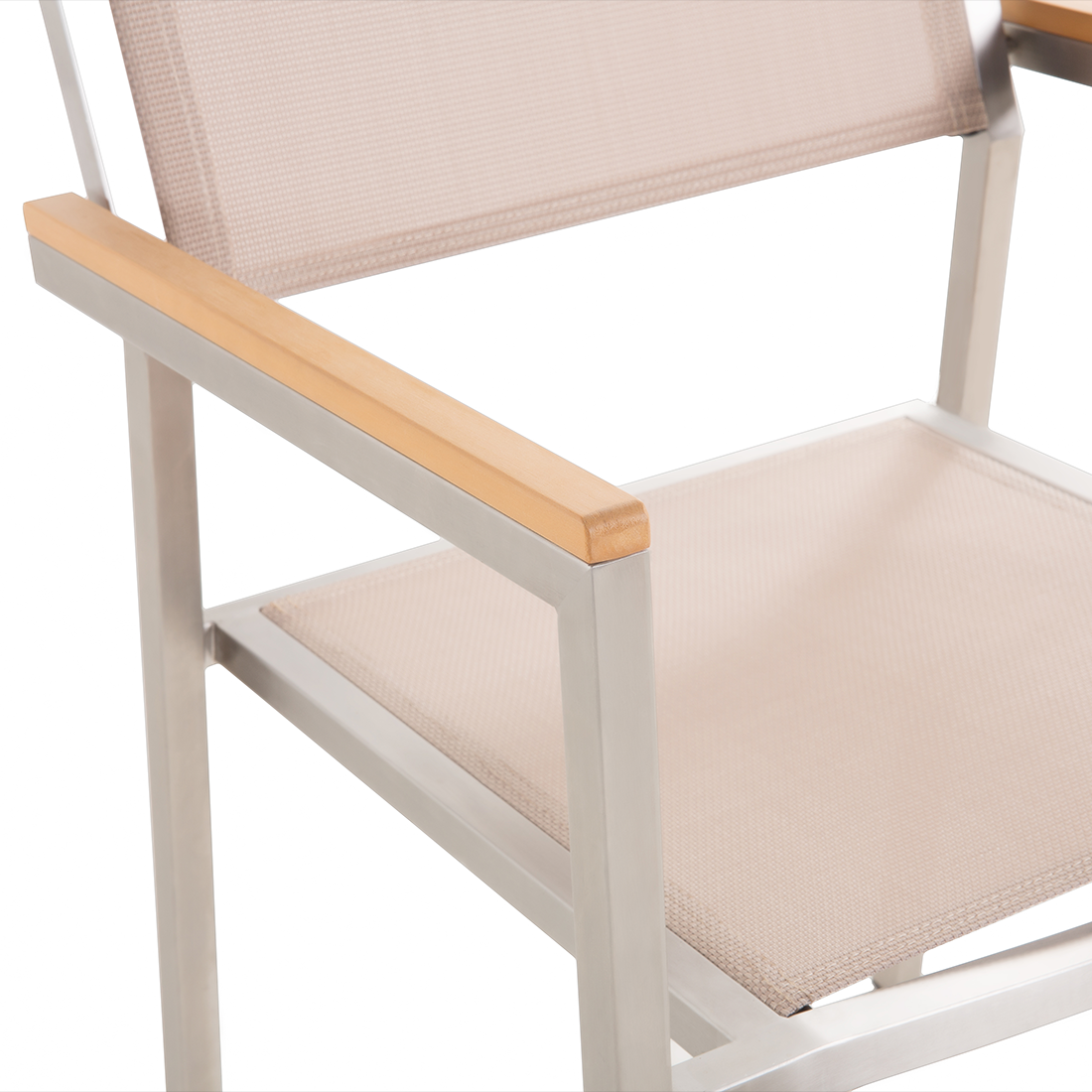 Beliani - GROSSETO  - Tuinset voor 8 - Beige - Graniet