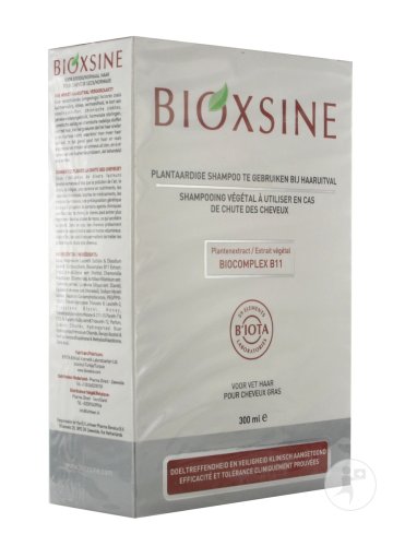 Bioxsine Shampoing Cheveux Gras Contre La Perte Des Cheveux Flacon 300ml