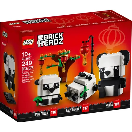 LEGO® BrickHeadz™ Pandas fürs chinesische Neujahrsfest