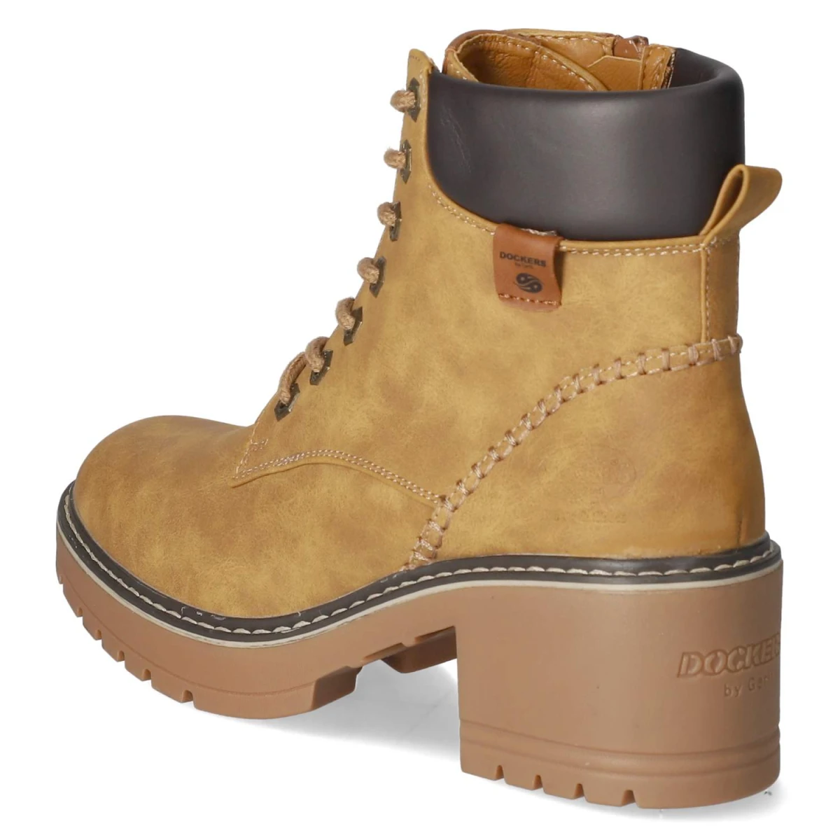 Dockers By GerliSchnürstiefeletten - golden tan