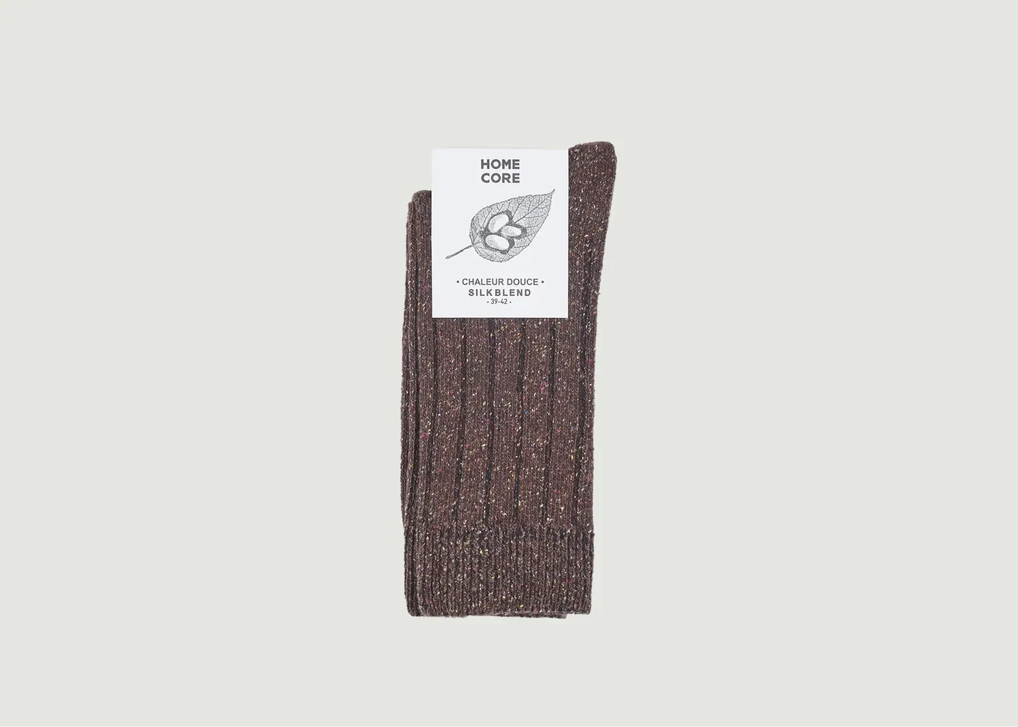 Chaussettes en soie et en laine Homecore