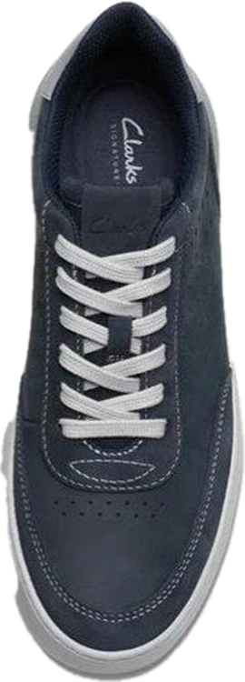 Clarks COURTLITE RUN Wijdte G navy nubuck