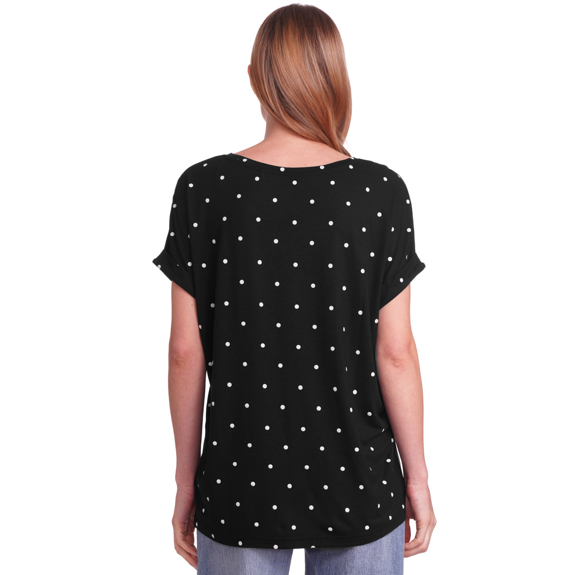 Gina Benotti Damen T-Shirt mit Print schwarz / weiss