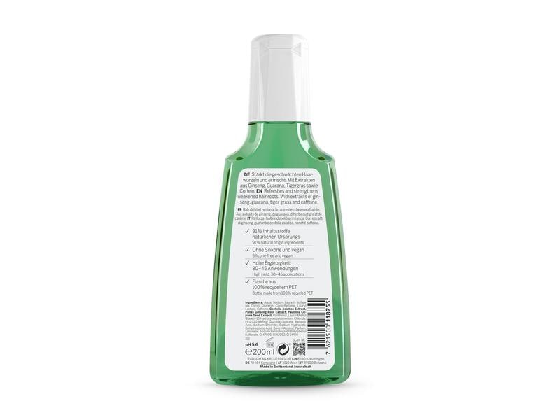 RAUSCH Coffein-Shampoo Ginseng 200 ml Belebendes Haarshampoo bei Haarausfall