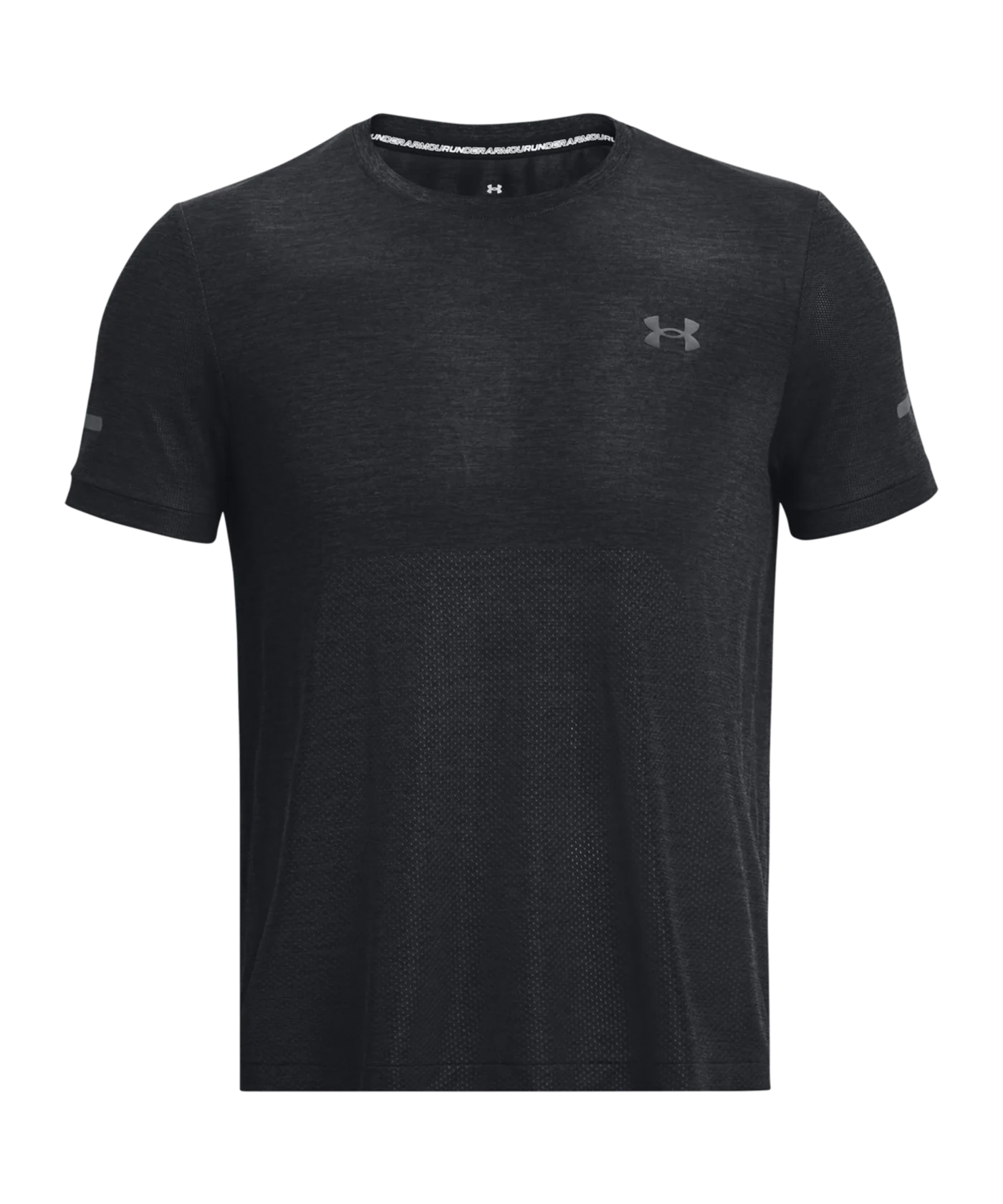 Under Armour Seamless Stride T-Shirt Schwarz F001