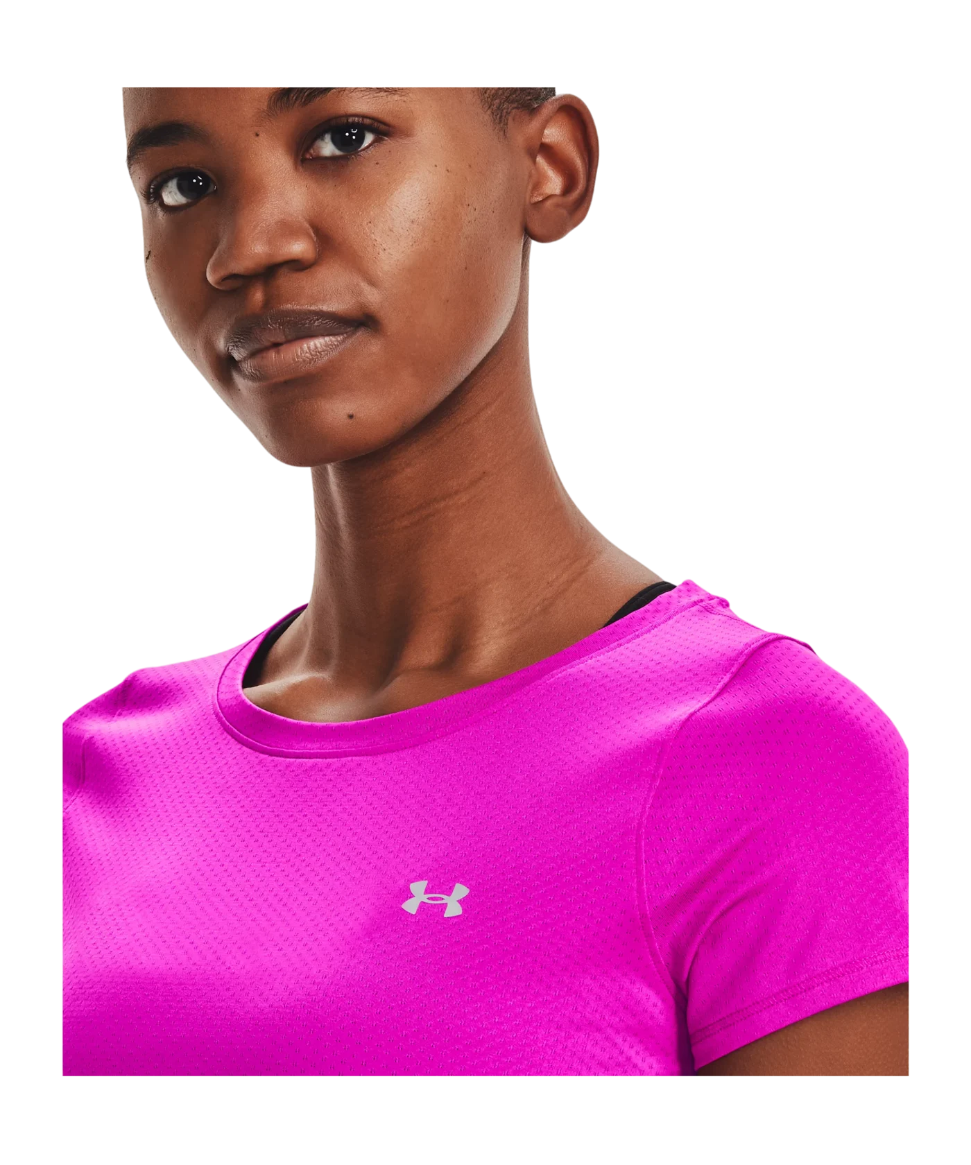 Under Armour Tech Mesh T-Shirt Damen Pink