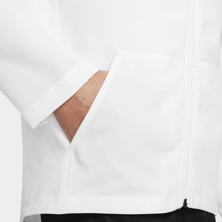 Nike Dri-FIT Woven træningsjakke Hvid