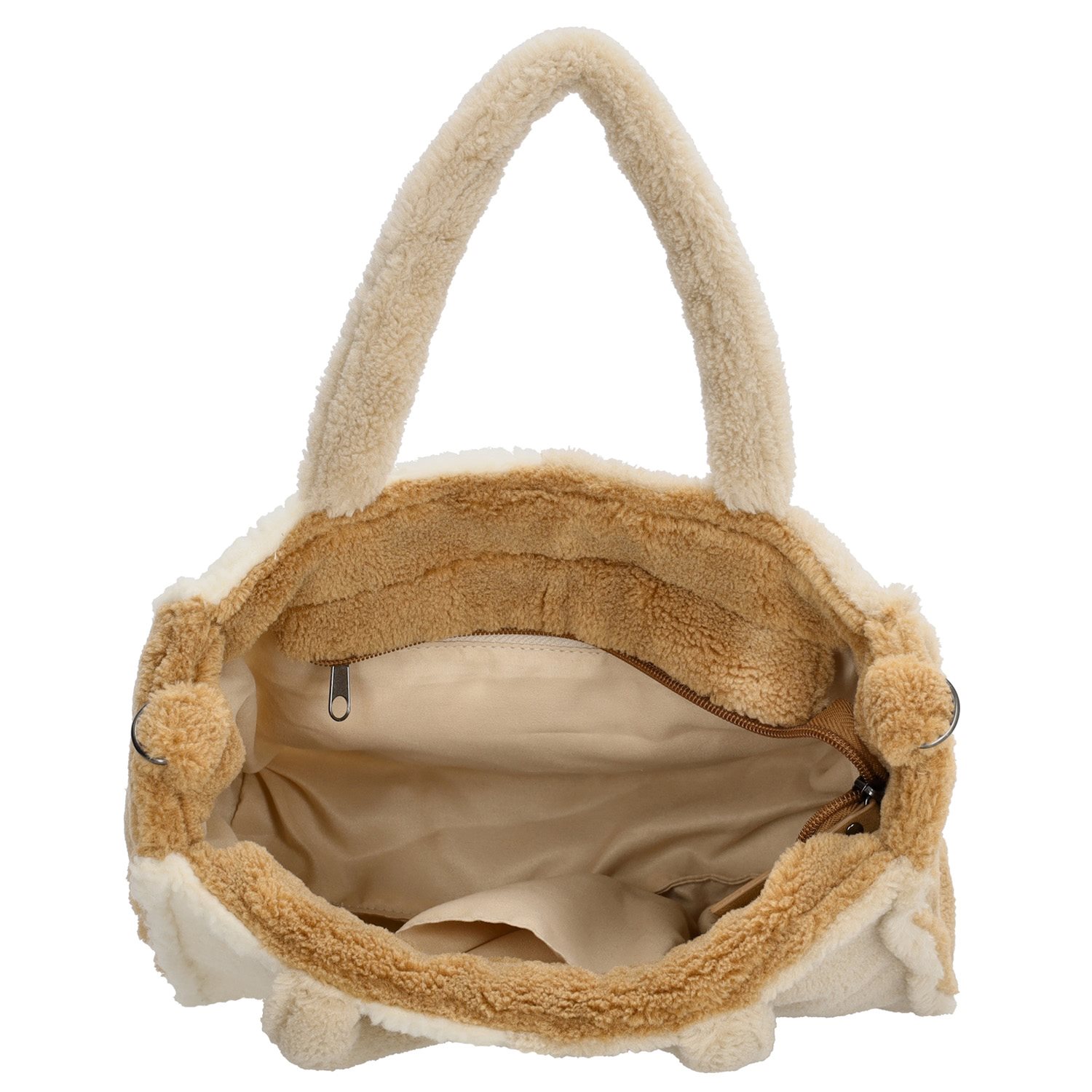 Zebra Trends Teddy Denise Handtas M creme