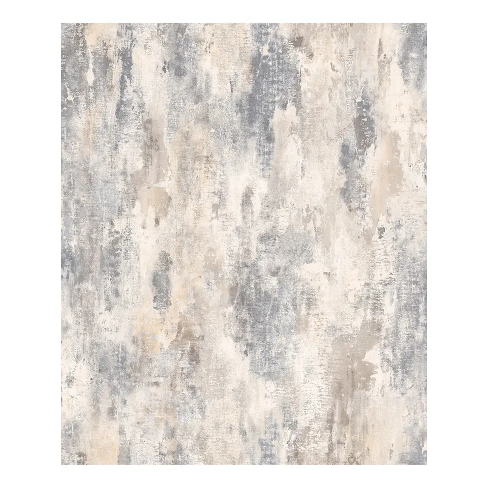 Dutch Wallcoverings - Jungle Fever Bosa uni grijs - 0,53x10,05m