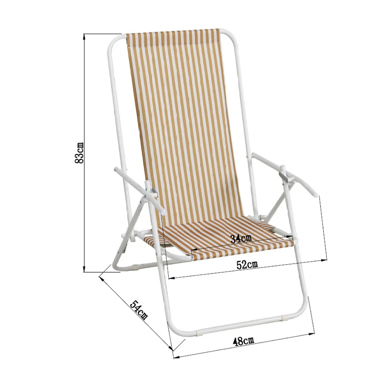 Solstol Strand Høyde 81 cm