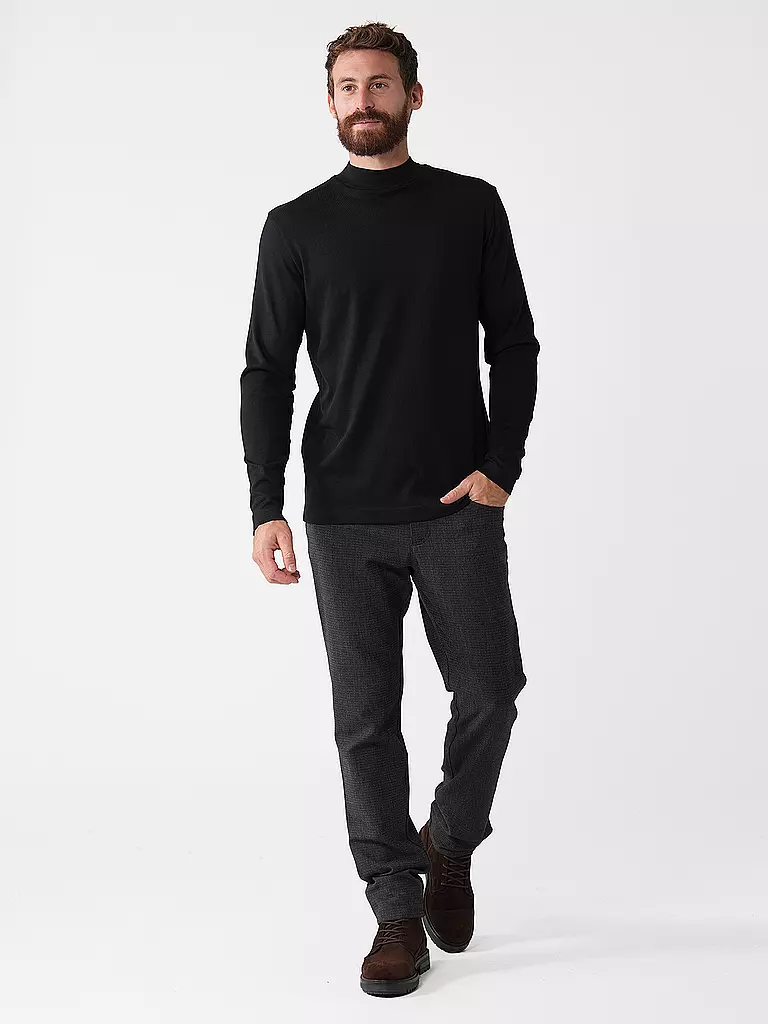 DRYKORN Langarmshirt MORITZO schwarz
