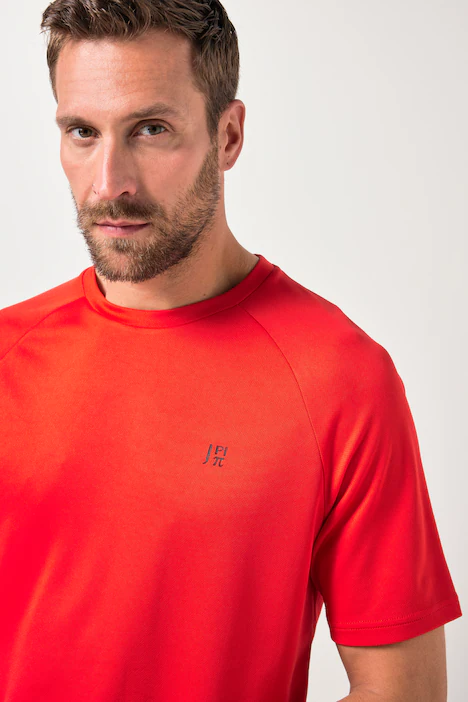 JAY-PI T-Shirt FLEXNAMIC®, Fitness, Halbarm, QuickDry, bis 7 XL, mohnrot | Ulla Popken
