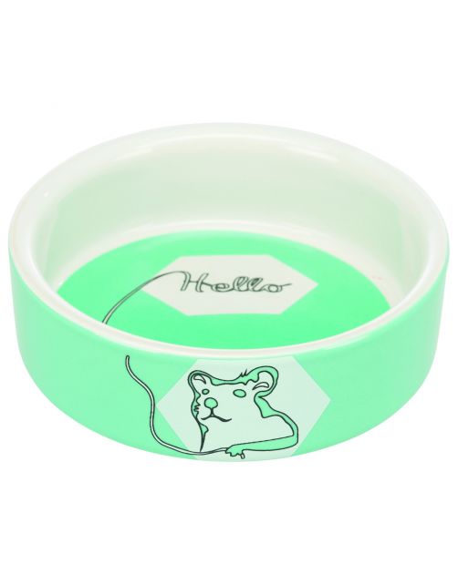 Trixie Voerbak Hamster Hello - Voerbak - ø8 cm 90 ml Assorti