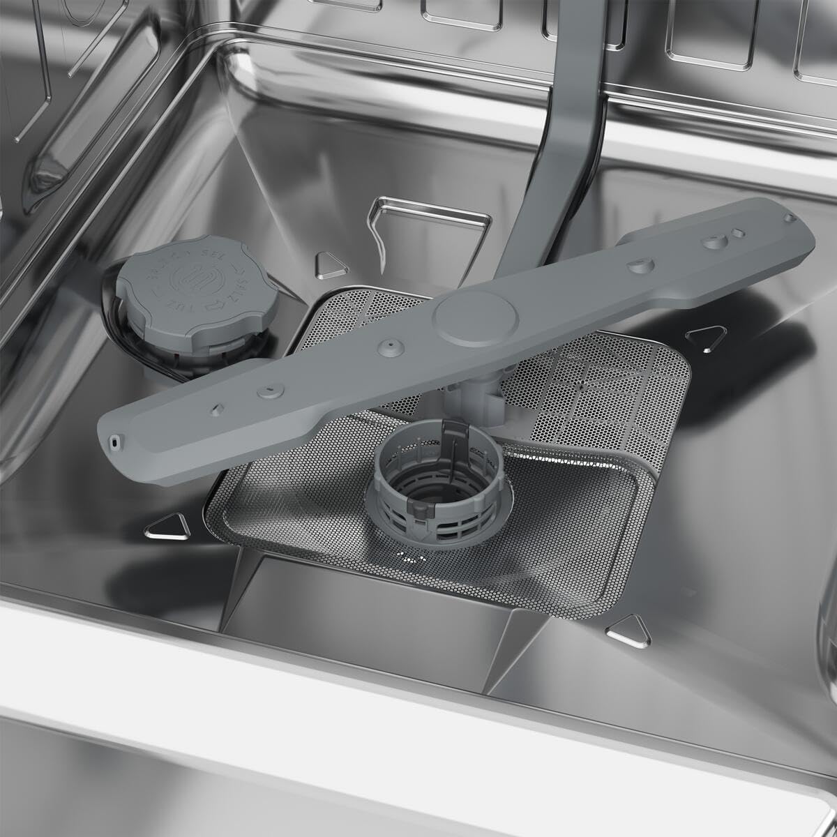 Beko BDIN16430 b300 Einbau-Geschirrspüler 60 cm vollintegriert, für 14 Maßgedecke, 3 Spülebenen, 5 Temperaturen, 6 Programme, halbe Beladung, automatische Türöffnung, MultiTab, Quick&Clean