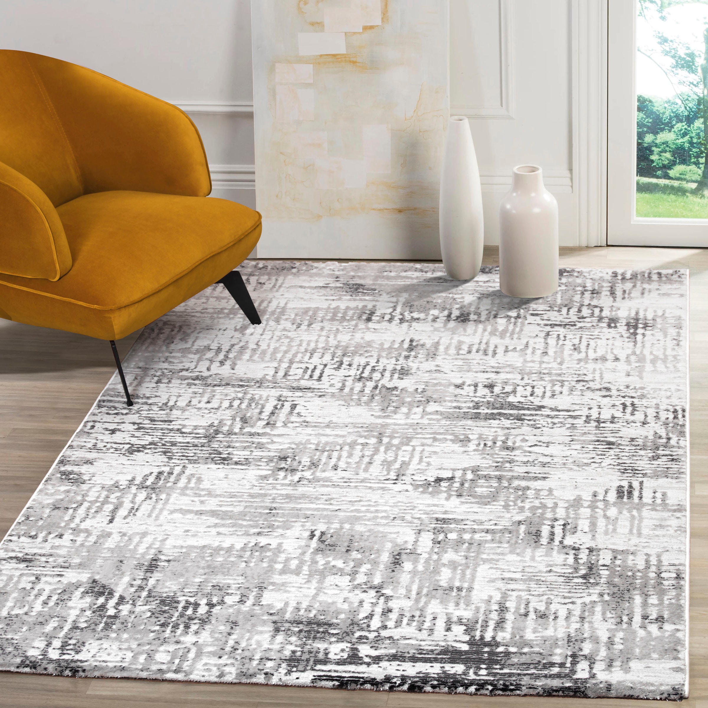 Sanat Teppich »Harmony 3216« rechteckig 12 mm Höhe moderner Kurzflorteppich, Wohnzimmer, auch als Läufer