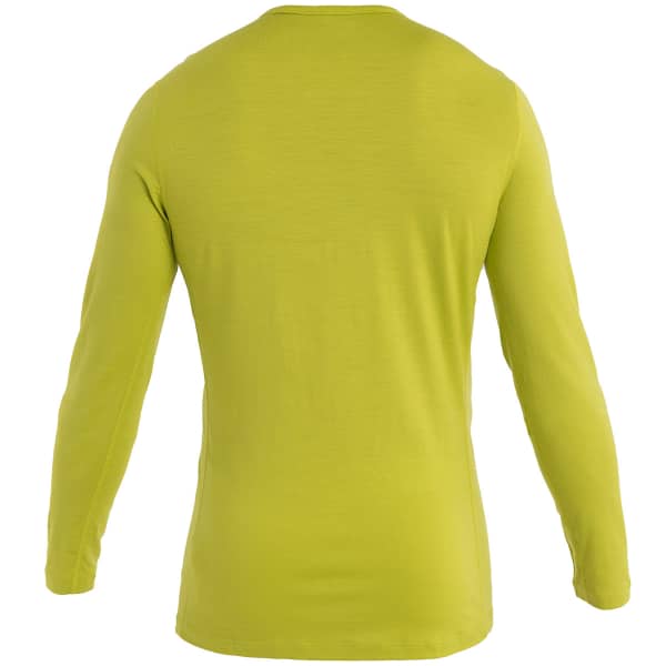 T-shirt thermique ICEBREAKER M 200 OASIS LS CREWE BIO LIME