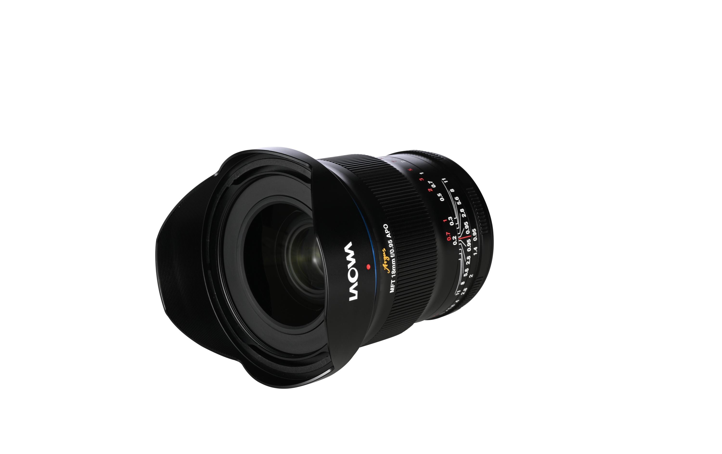 Festbrennweite Argus 18 mm f/0.95 CF APO – MFT<br>Lichtstarke Festbrennweite