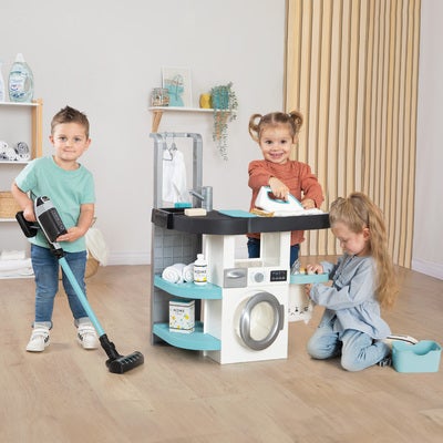 Smoby Rowenta Wash&Clean Vaske- og Rengjøringssett