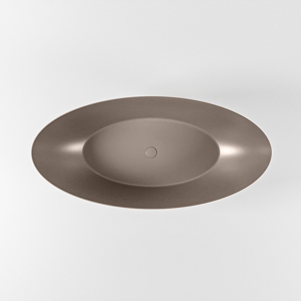 Mondiaz Float vrijstaand bad 170x80cm kleur smoke