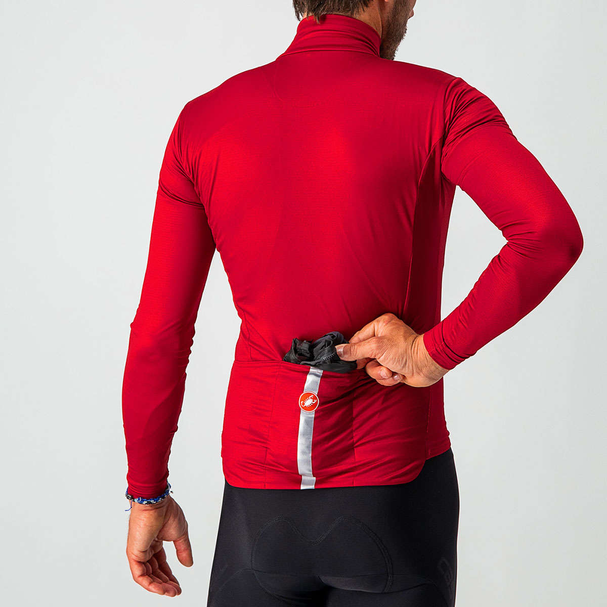 Castelli Squadra Stretch Windjack Zwart Heren