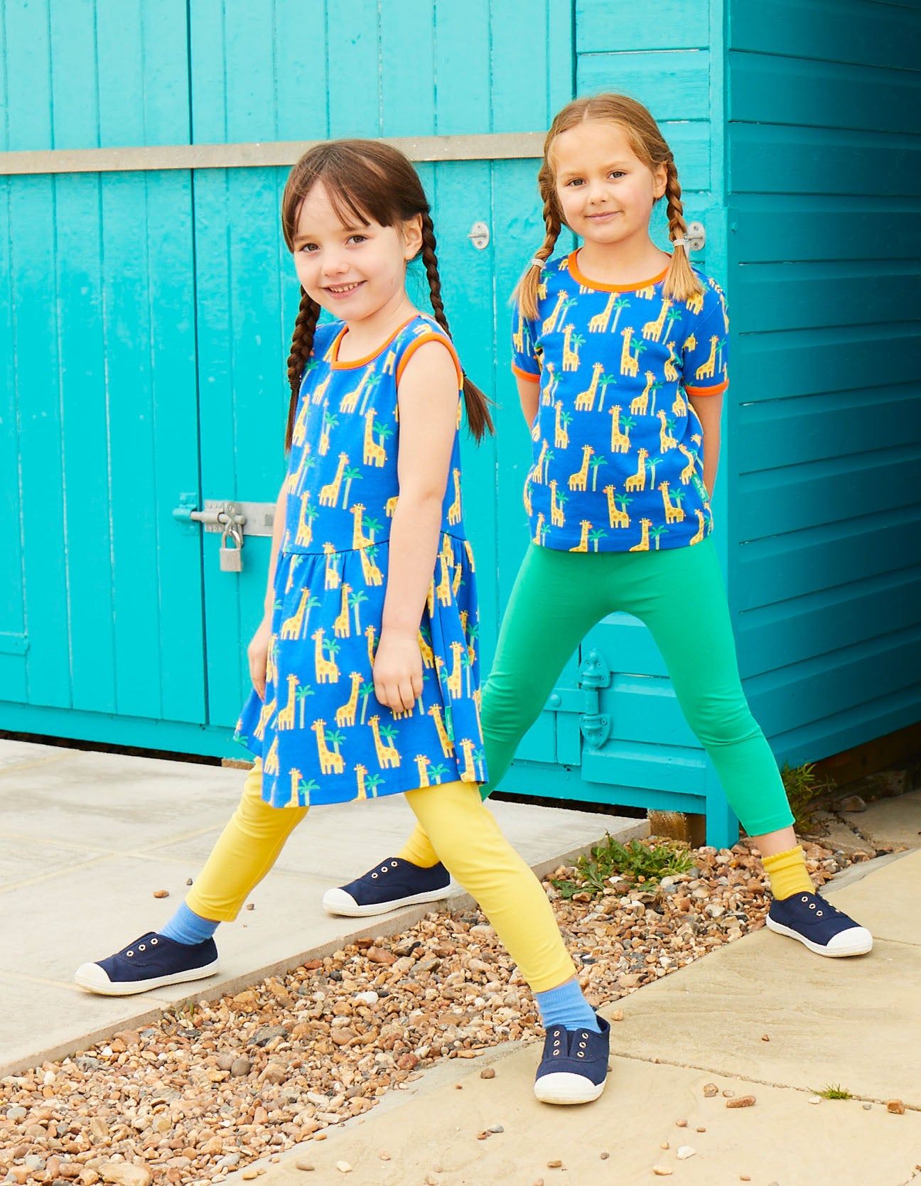 Toby Tiger T-Shirt, Giraffe Print