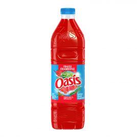 Oasis Aardbeien en frambozen limonade