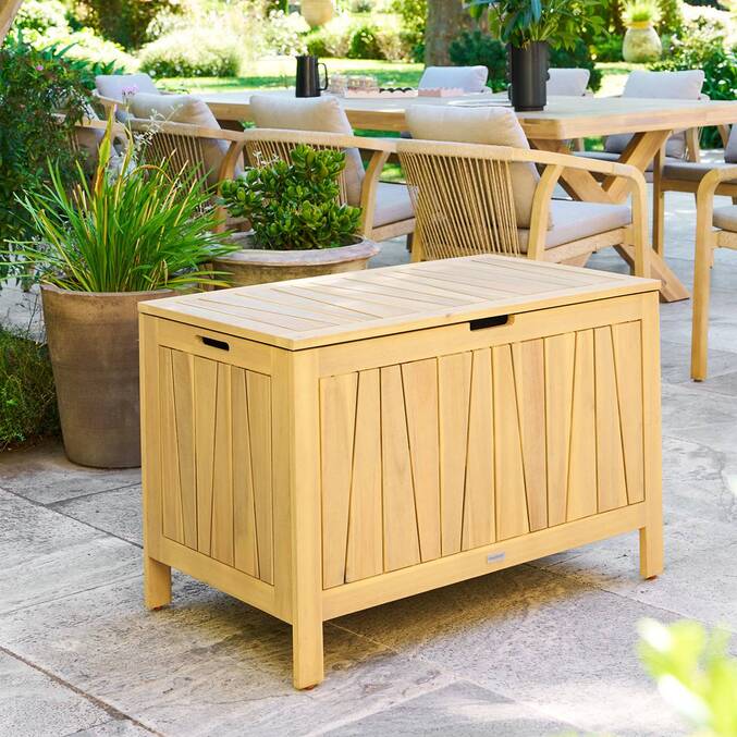 Coffre de rangement LODGIA Beige