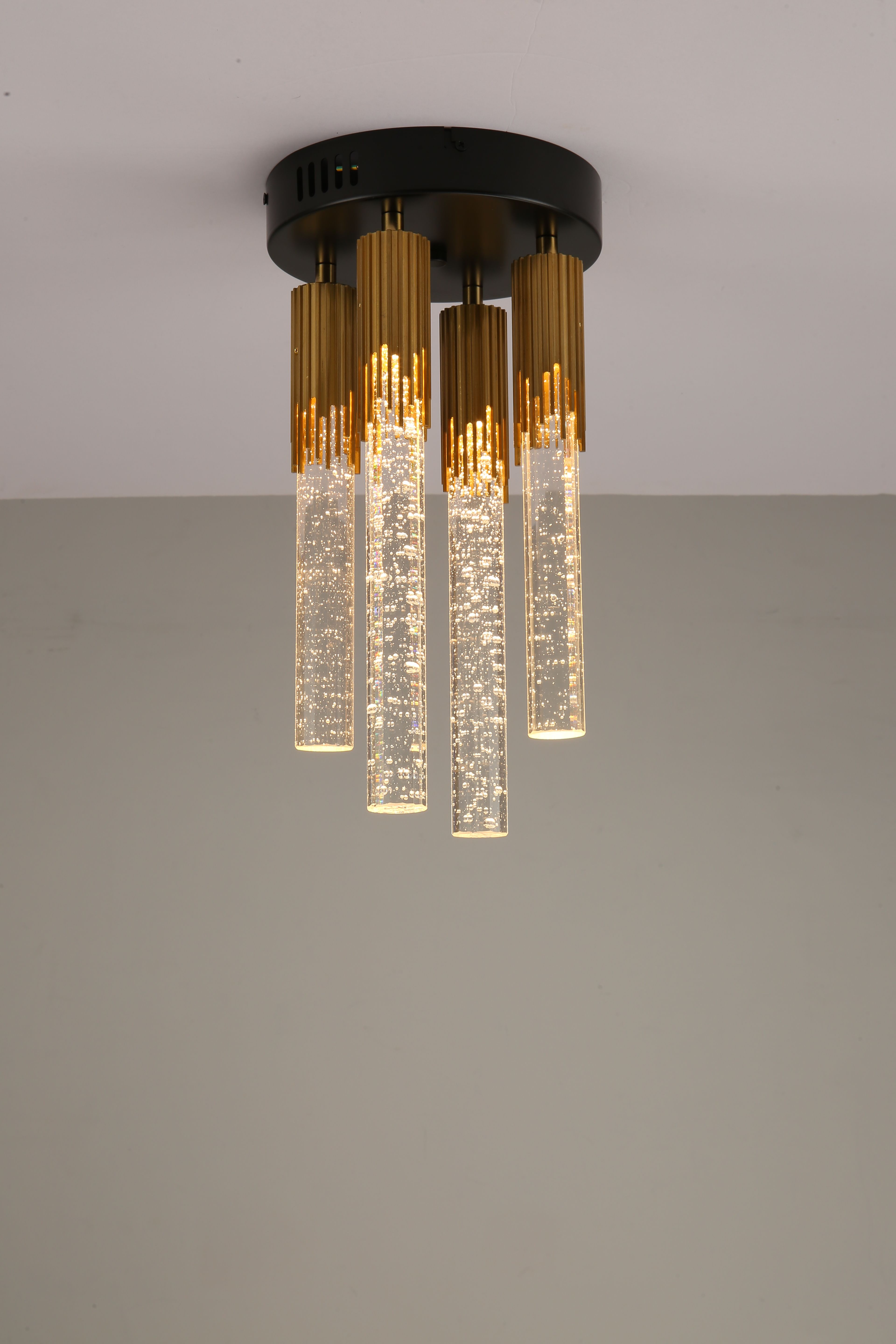 Plafondlamp 4-lichts Goud Maud ⌀20  x H40 cm