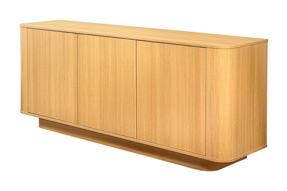 Modernes Sideboard VALHALLA WOOD 160cm natur Eichenholz Kommode