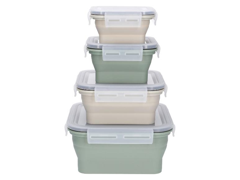 Opvouwbare vershoudbakjes of lunchbox