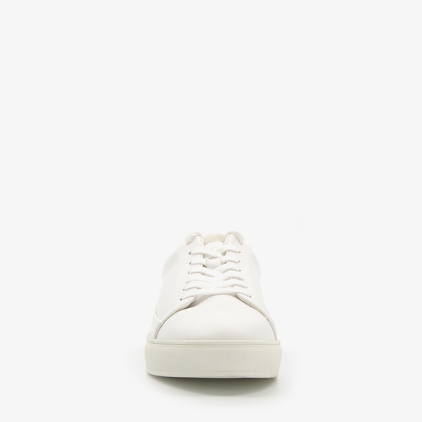 Blue Box lage heren sneakers met beige detail