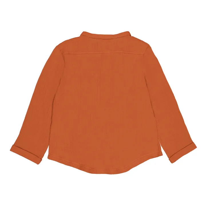 Petite Lucette Kurta Coton Bio Loris | Rouille