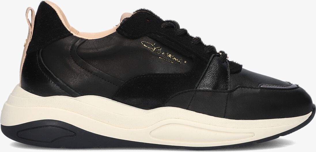 FRED DE LA BRETONIERE zwarte fred de la bretoniere lage sneakers flame