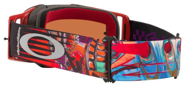 Masque Oakley Front Line MX x Troy Lee Designs Liquid Prizm Mx Black Iridium / Ref : OO7087-83