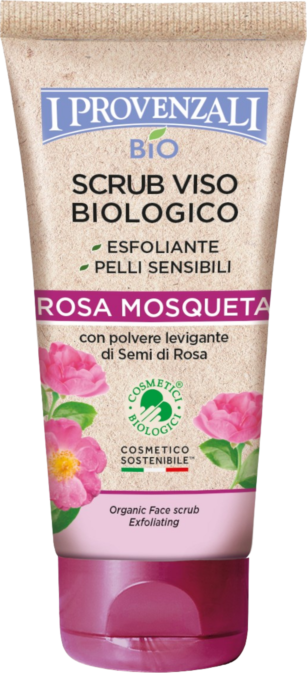 I PROVENZALI  Rosa Mosqueta Gesichtspeeling, 75 ml