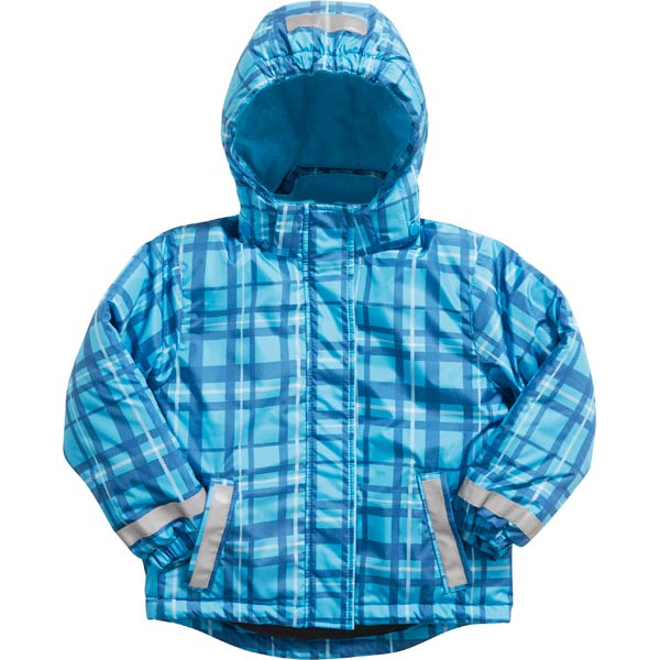 PlayshoesPlayshoes   Schnee-Jacke Karo marine hellblau 86