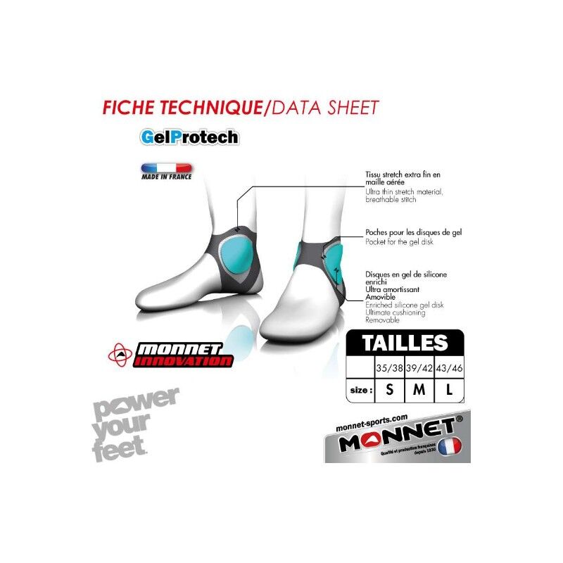 Gel Protech - Chevillères protection ski