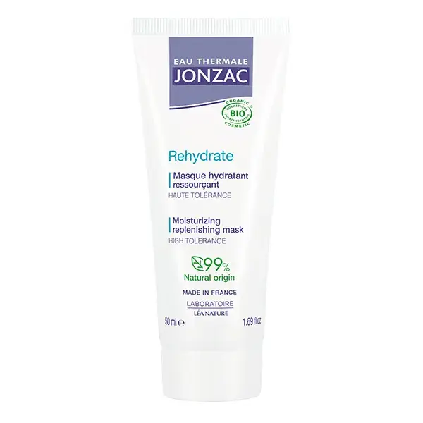 Máscara Hidratante Orgânica Repositora de Água Termal Jonzac 50ml