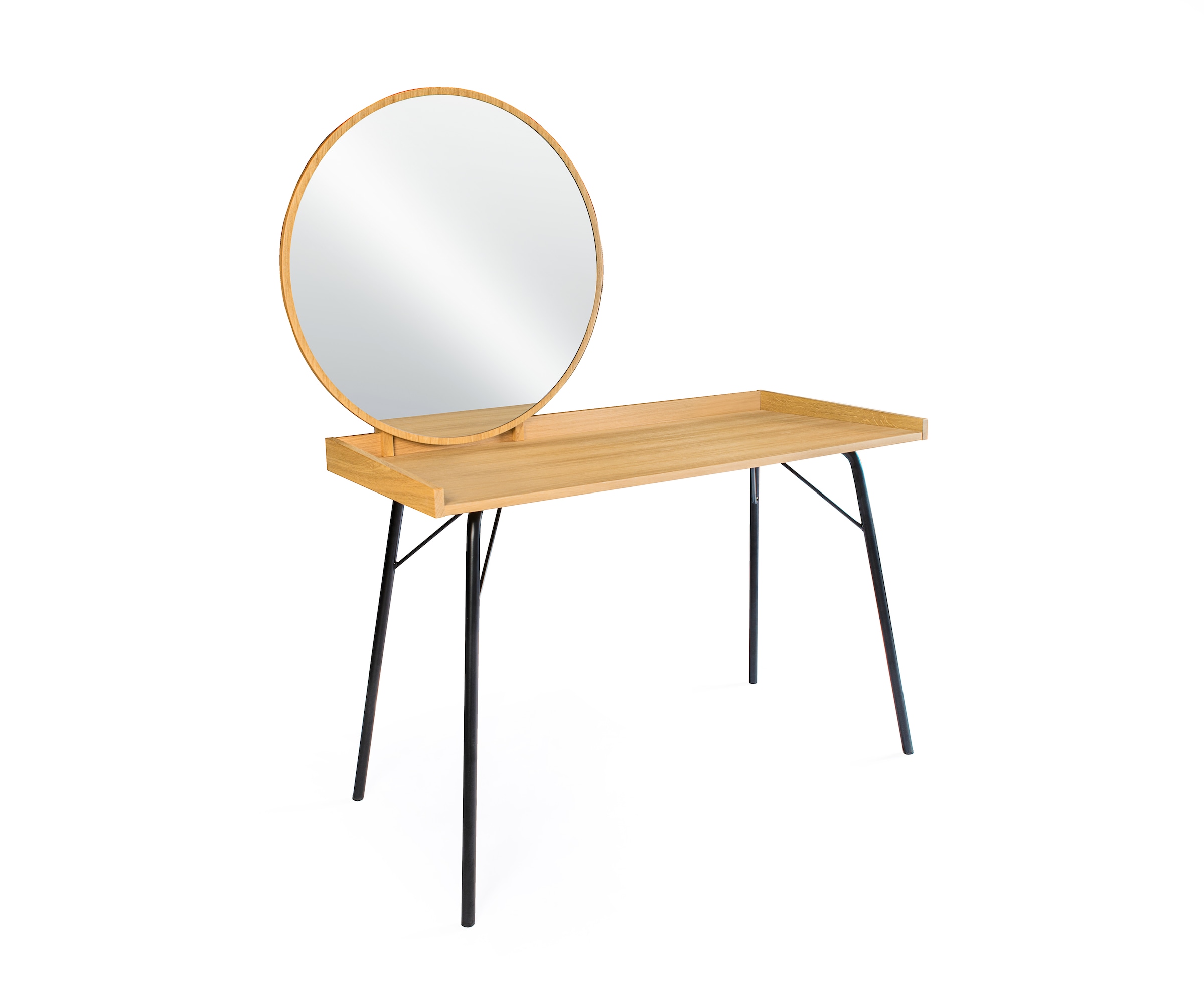 andas Schminktisch besonderes Design, Breite 115 cm, FSC®-zertifiziert