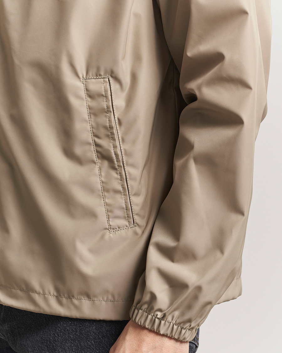 Save The Duck Prince Wind/Water Resistant Coach Jacket Stone Beige