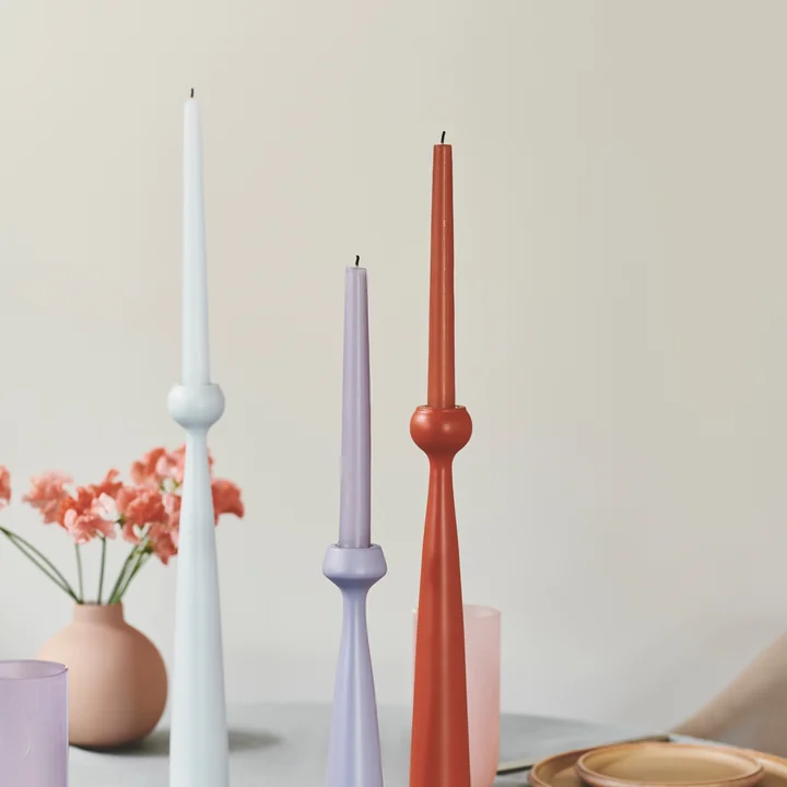 applicata - Blossom Kerzen, Eiche (4er-Set)