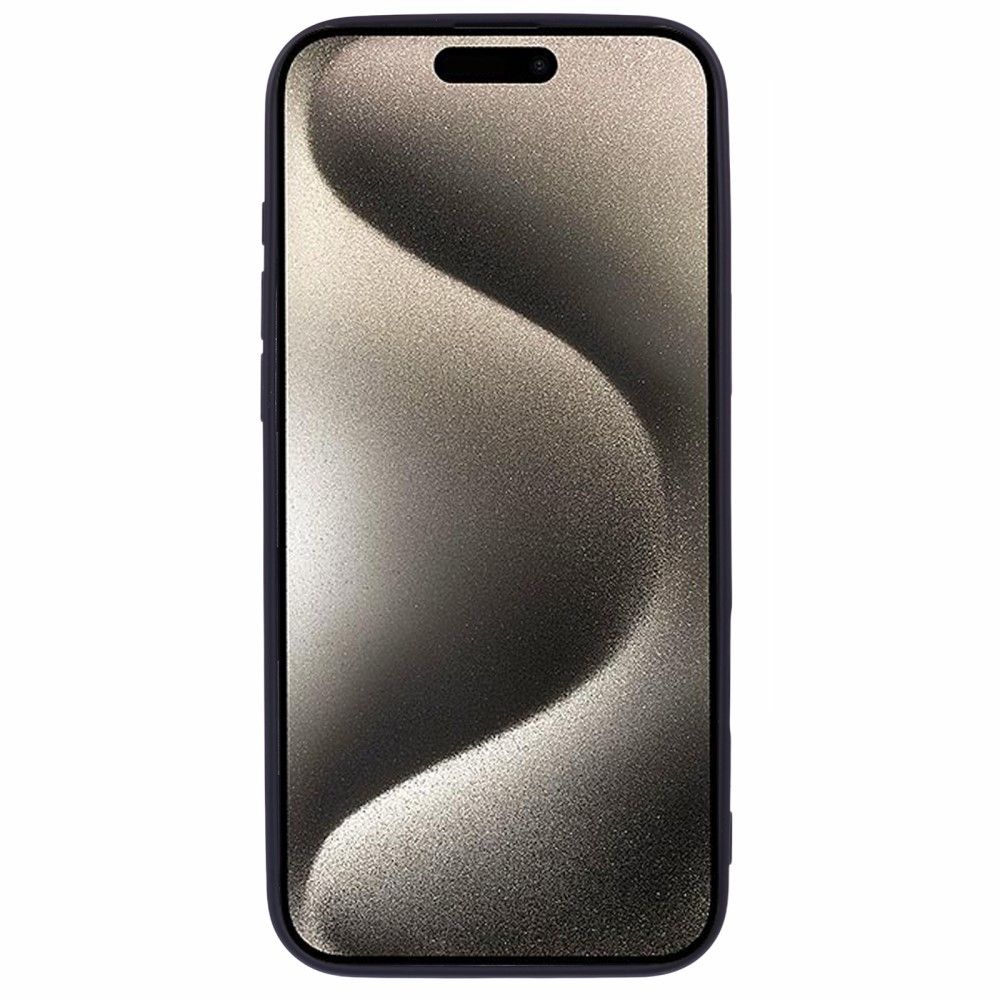 iPhone 16 Pro Max Gummi Case Schutzhülle - Schwarz (Matt)