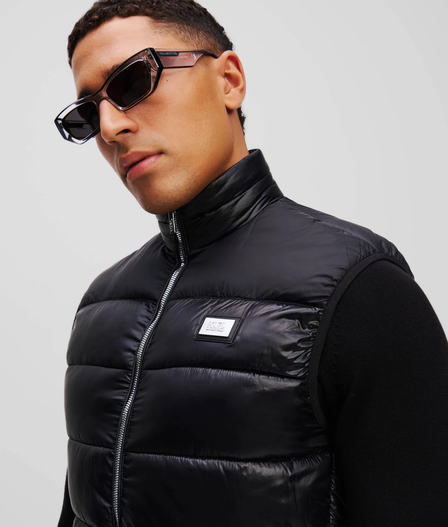 GILET MATELASSÉ - Noir