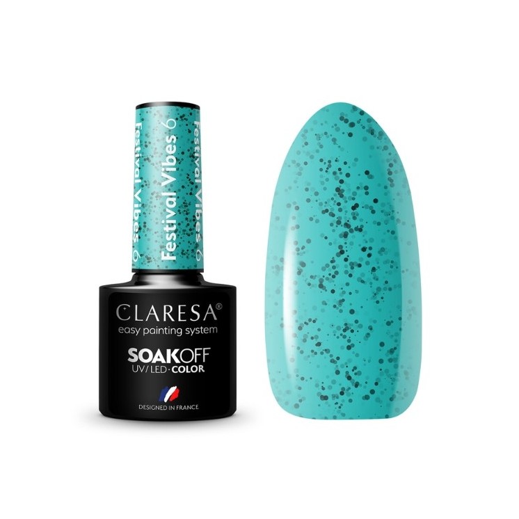 Claresa Festival Vibes Hybrid Nagellack /6/ 5 g
