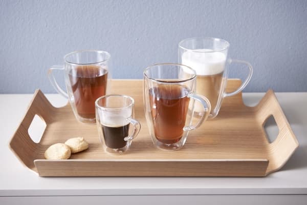 Bredemeijer Madera L - Serveringsbrett - Størrelse 44.5 x 33.5 cm - Høyde 4.5 cm - rektangulær