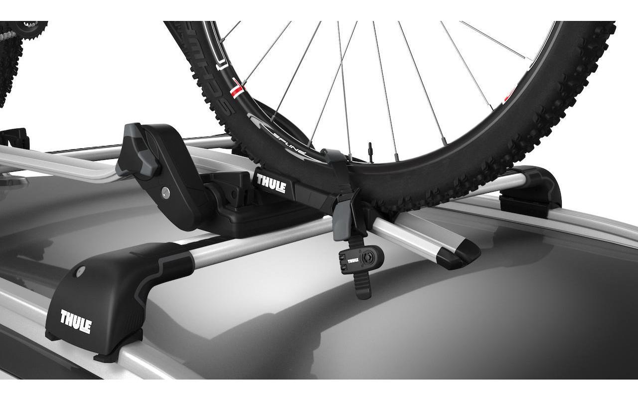 Montage-Kit Wheel Straps Locks 2 Stk.Montagekit für Dachträger vom Systemtyp «Flush railing»