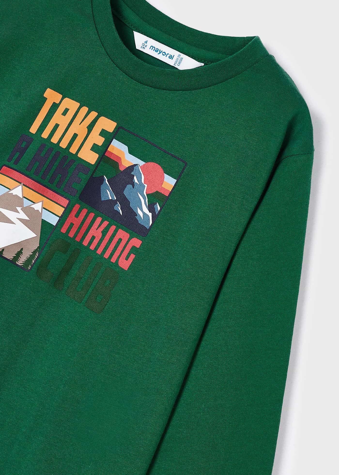 Conjunto de treino estampado de 3 peças para meninos