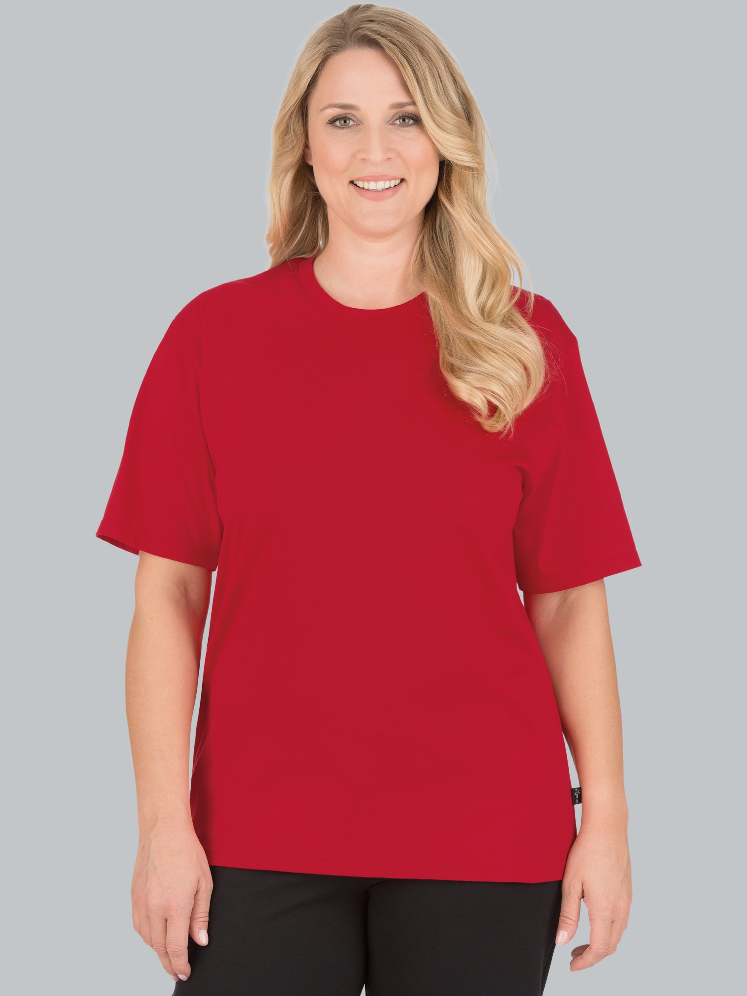 T-Shirt aus 100% Baumwolle Kirsch
