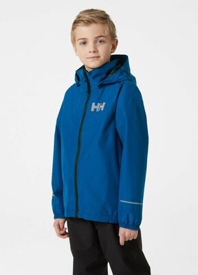 Helly Hansen JR Juell Regnjakke, Deep Fjord