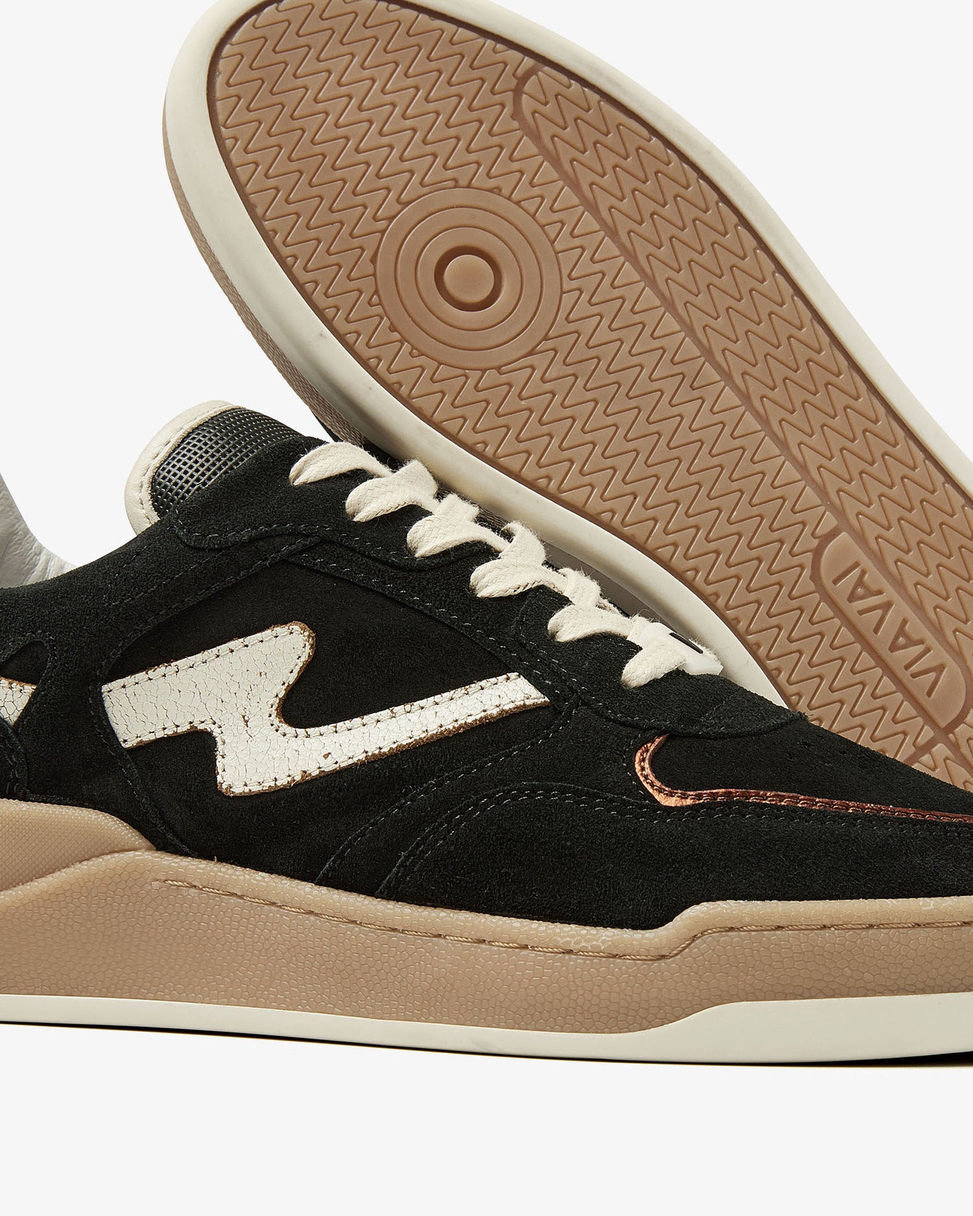 VIA VAI zwarte dames sneakers Sam Levi